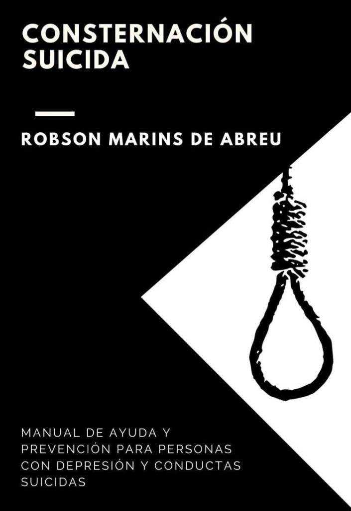 Consternación Suicida libro del escritor Robson Marins De Abreu